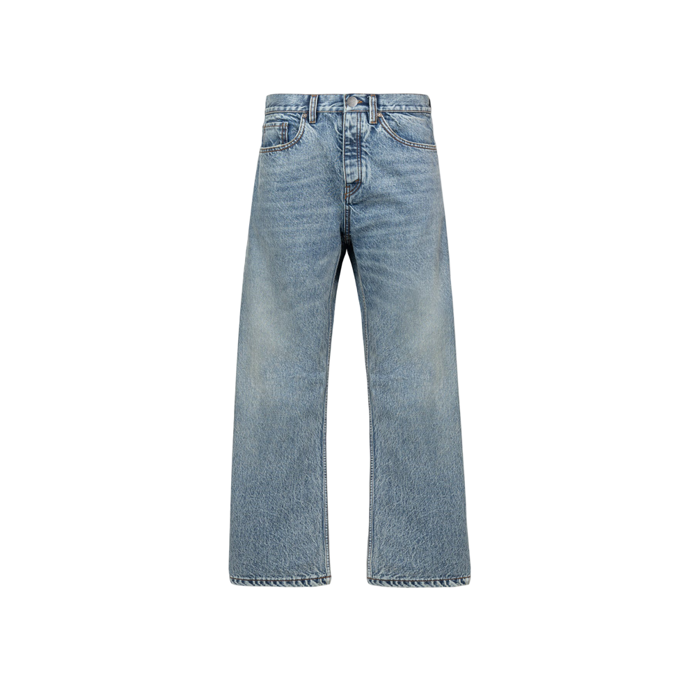 The Azul Fade-Faded Blue Wide Leg Denim